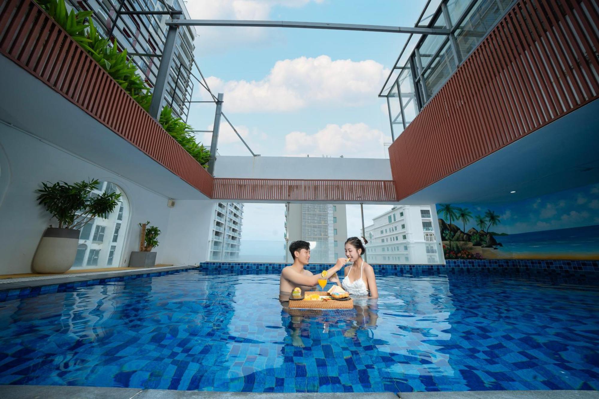 Tgt Beach Hotel Da Nang Bagian luar foto