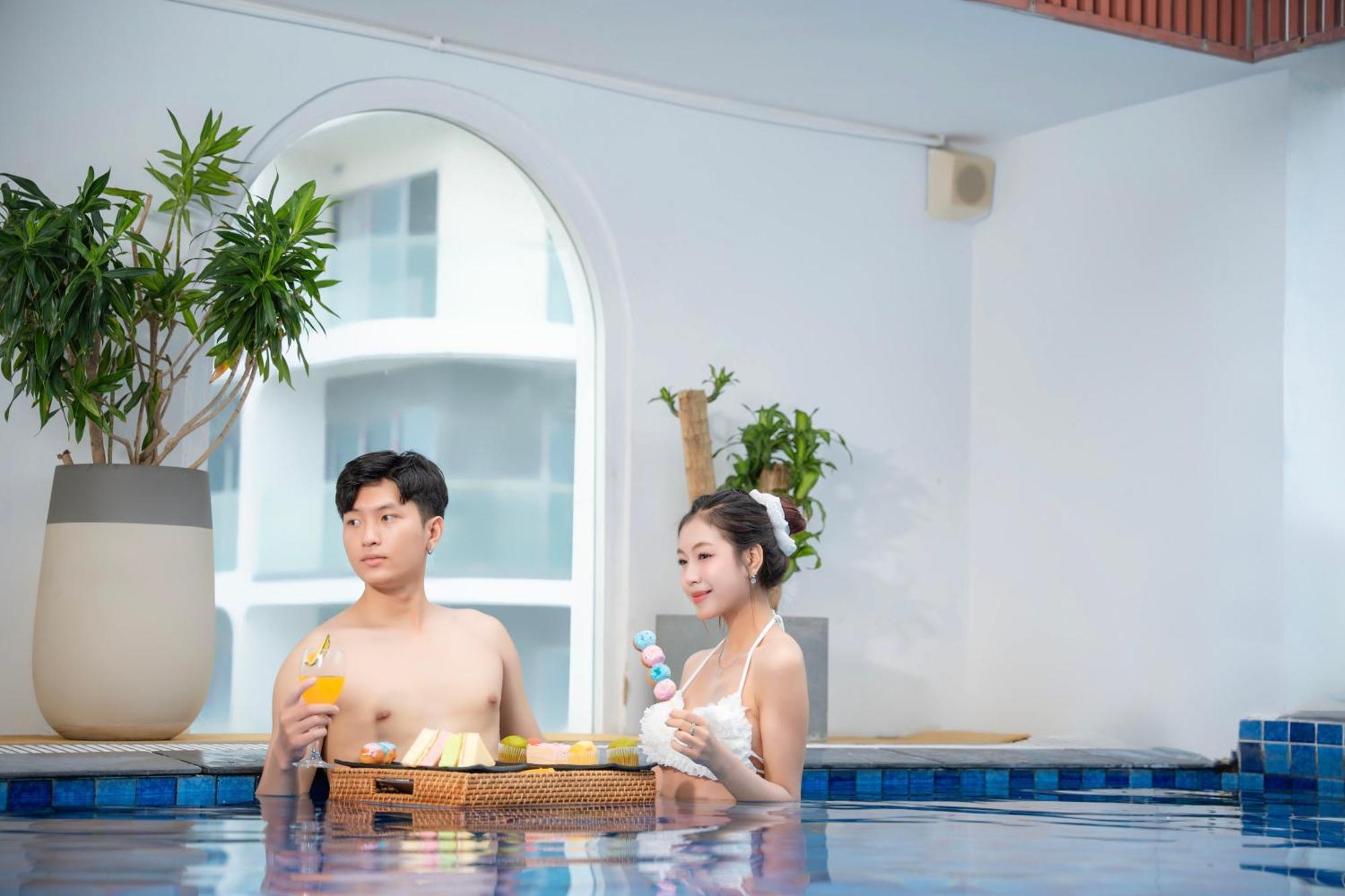 Tgt Beach Hotel Da Nang Bagian luar foto