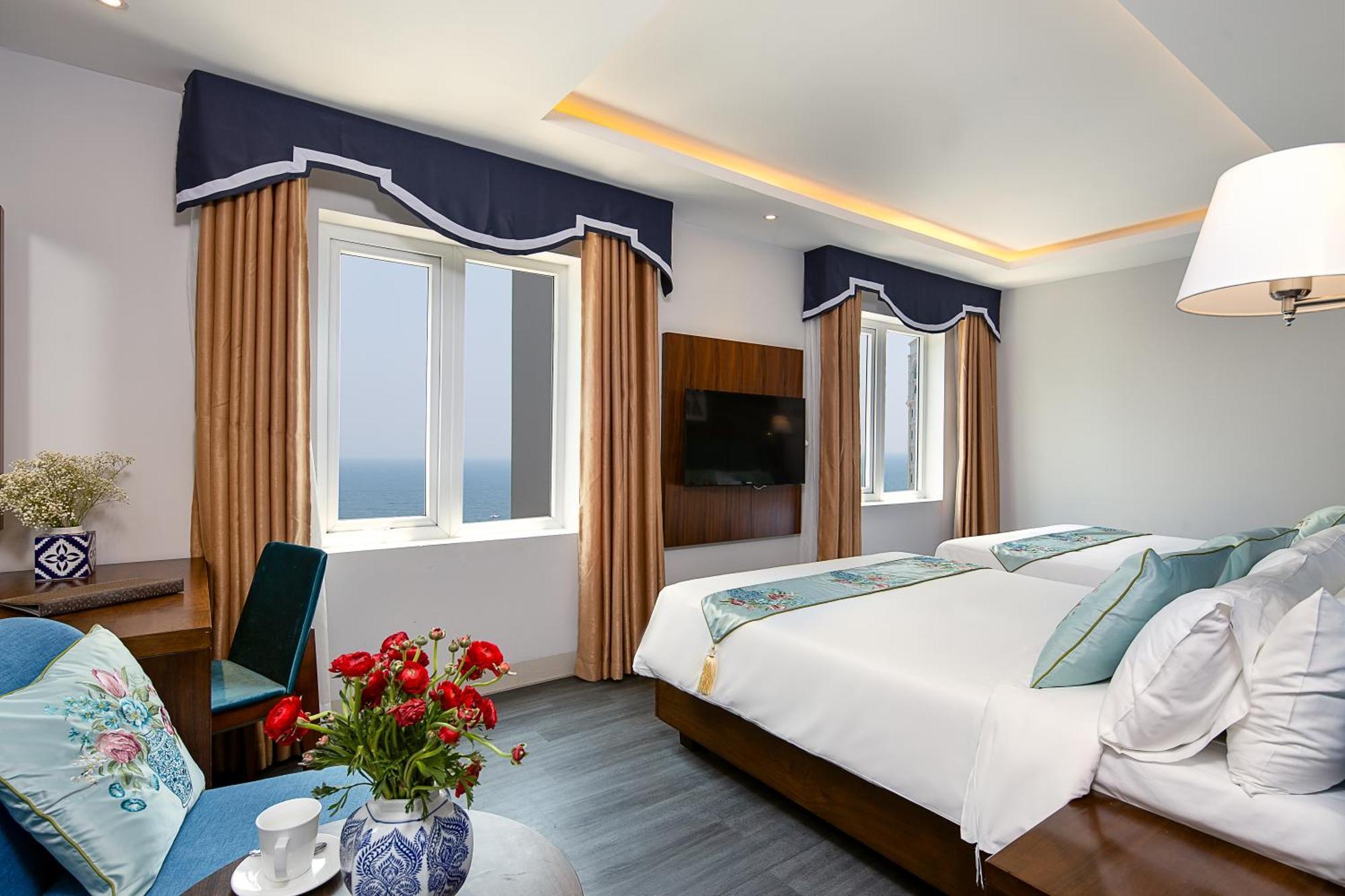 Tgt Beach Hotel Da Nang Bagian luar foto