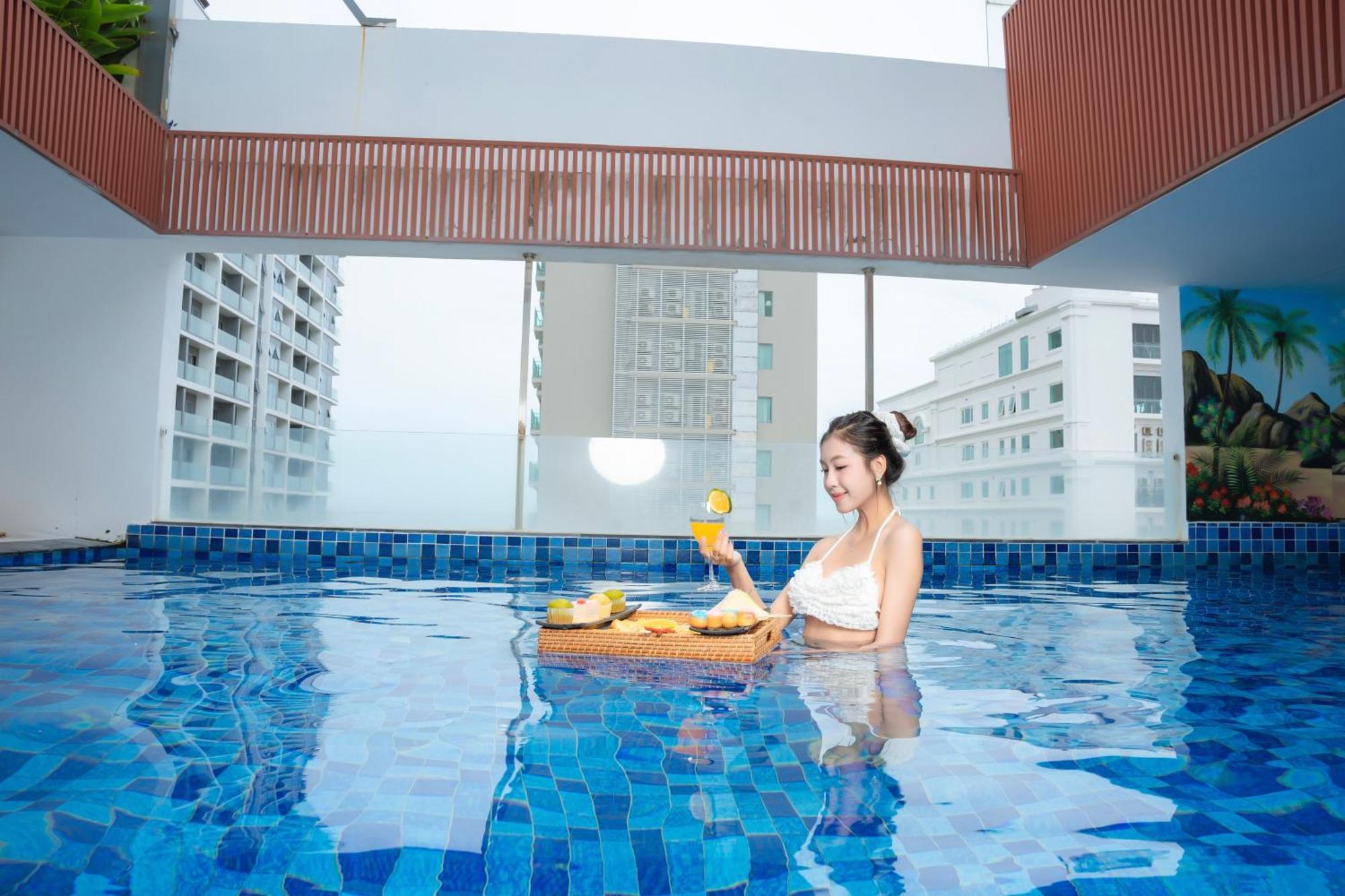 Tgt Beach Hotel Da Nang Bagian luar foto