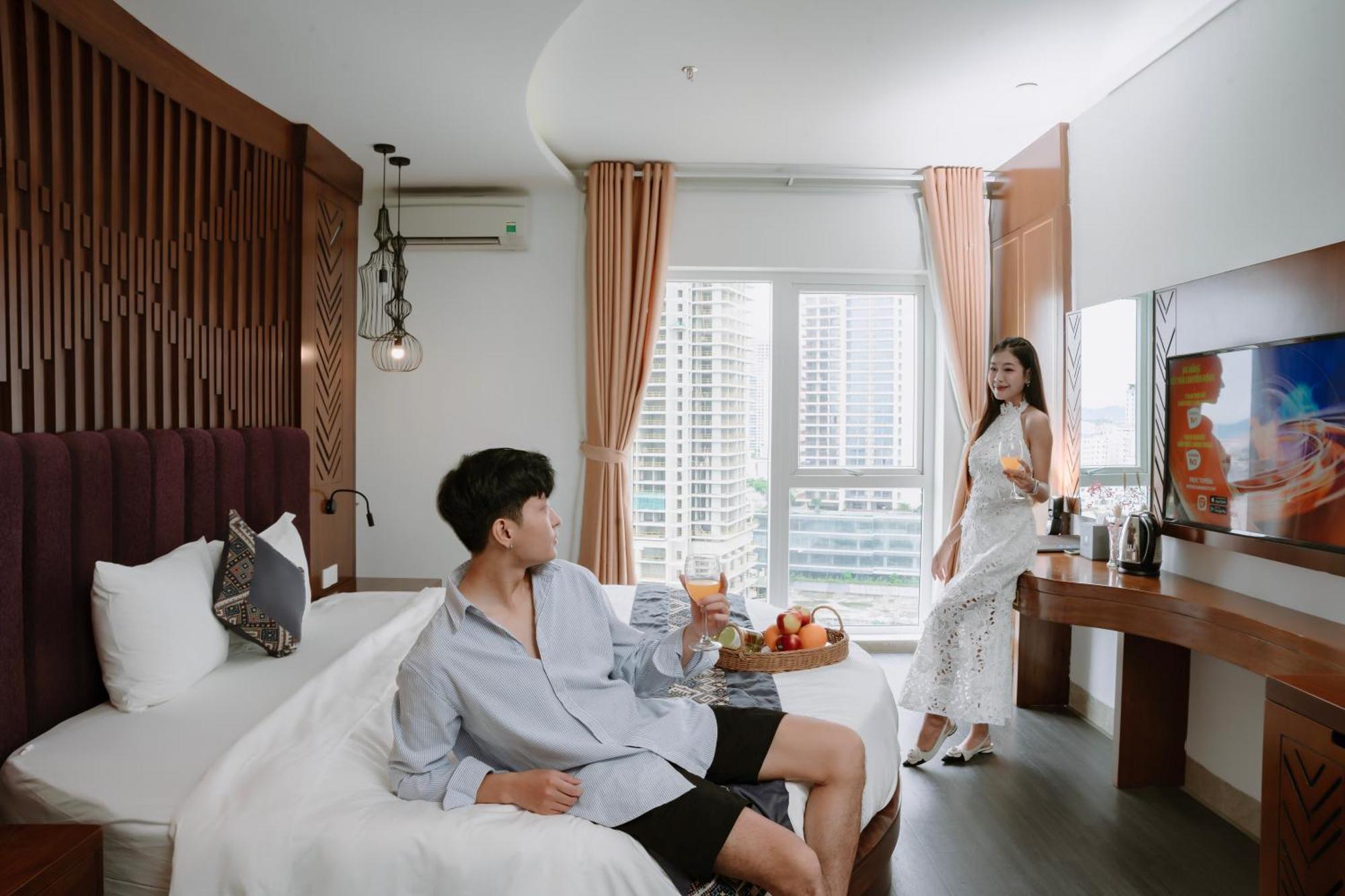 Tgt Beach Hotel Da Nang Bagian luar foto