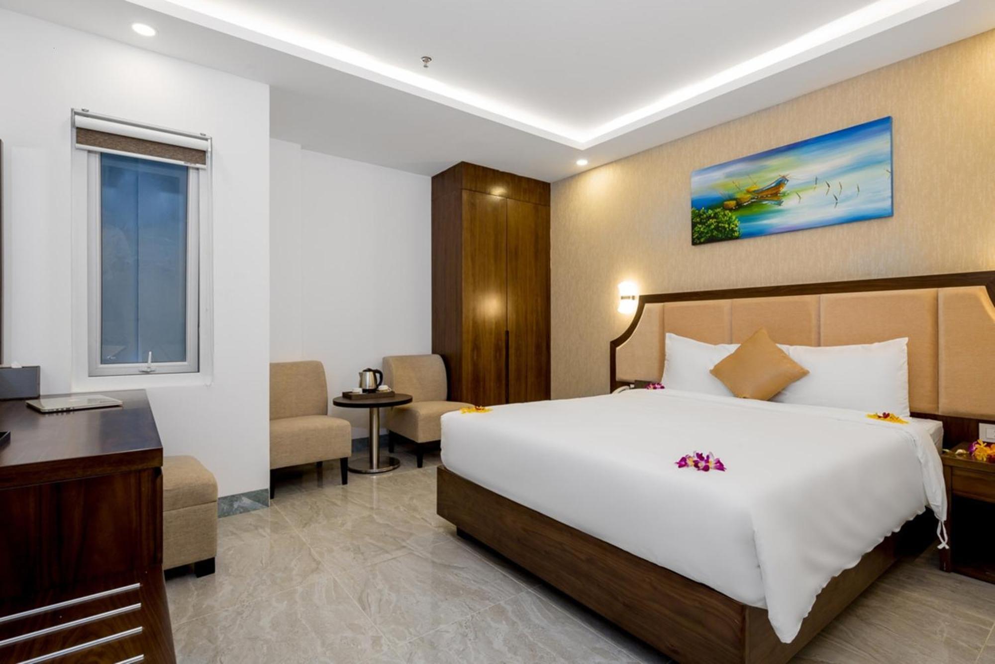 Tgt Beach Hotel Da Nang Bagian luar foto