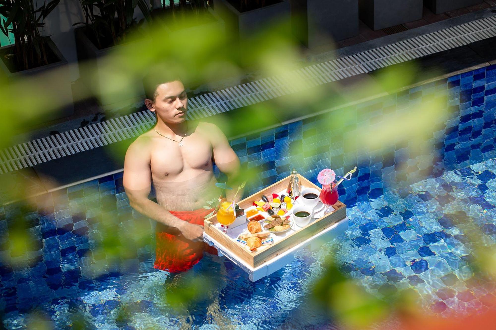 Tgt Beach Hotel Da Nang Bagian luar foto